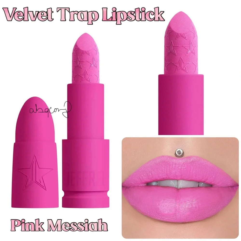 NEW! Jeffree Star Cosmetics Pink Messiah Velvet Trap Lipstick